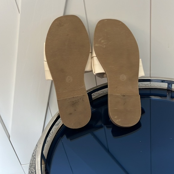 Universal Thread Cream Slide Sandals - Picture 2 of 5